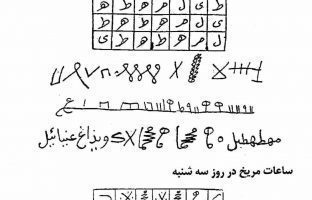 دانلود کتاب مجمع الطلاسم و اشکال المکرم اصلی