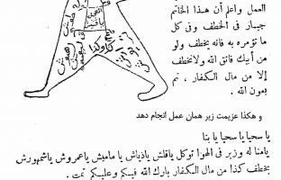 کتاب مجمع الطلاسم و اشکال المکرم